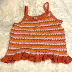 Girls Sweater Tank